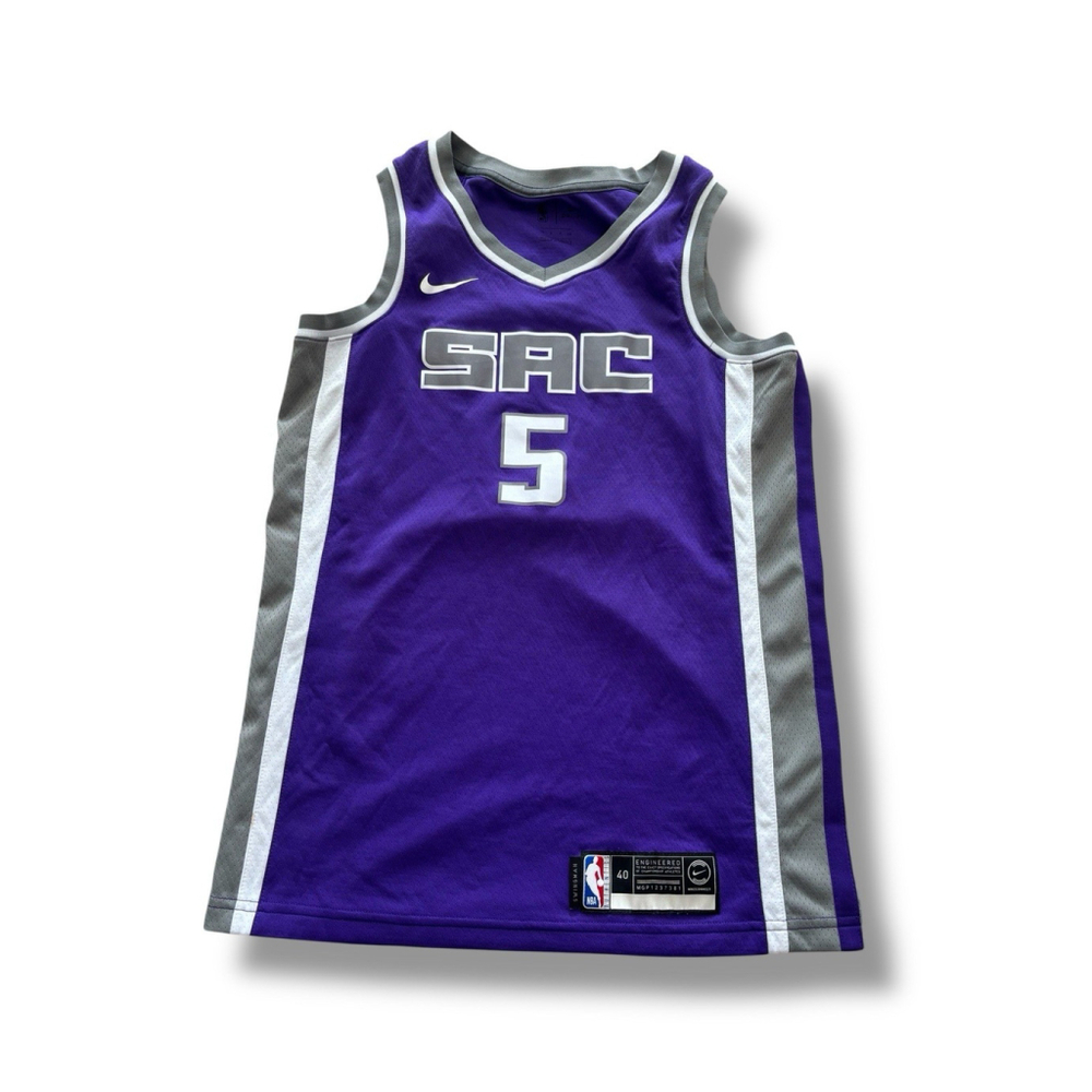 De’Aaron Fox Sacramento Kings Nike 2020/21 Swingman Jersey - Purple - Icon Small